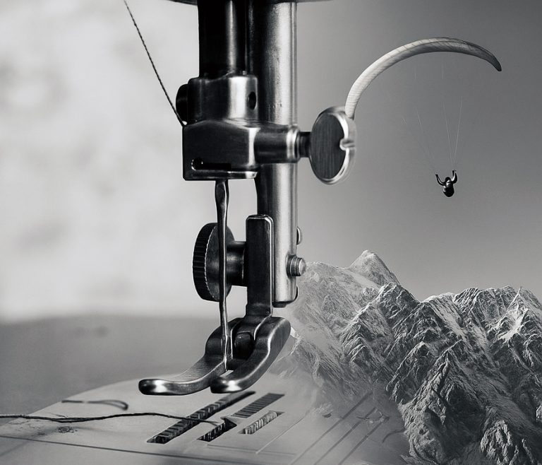 sewing & flying croped